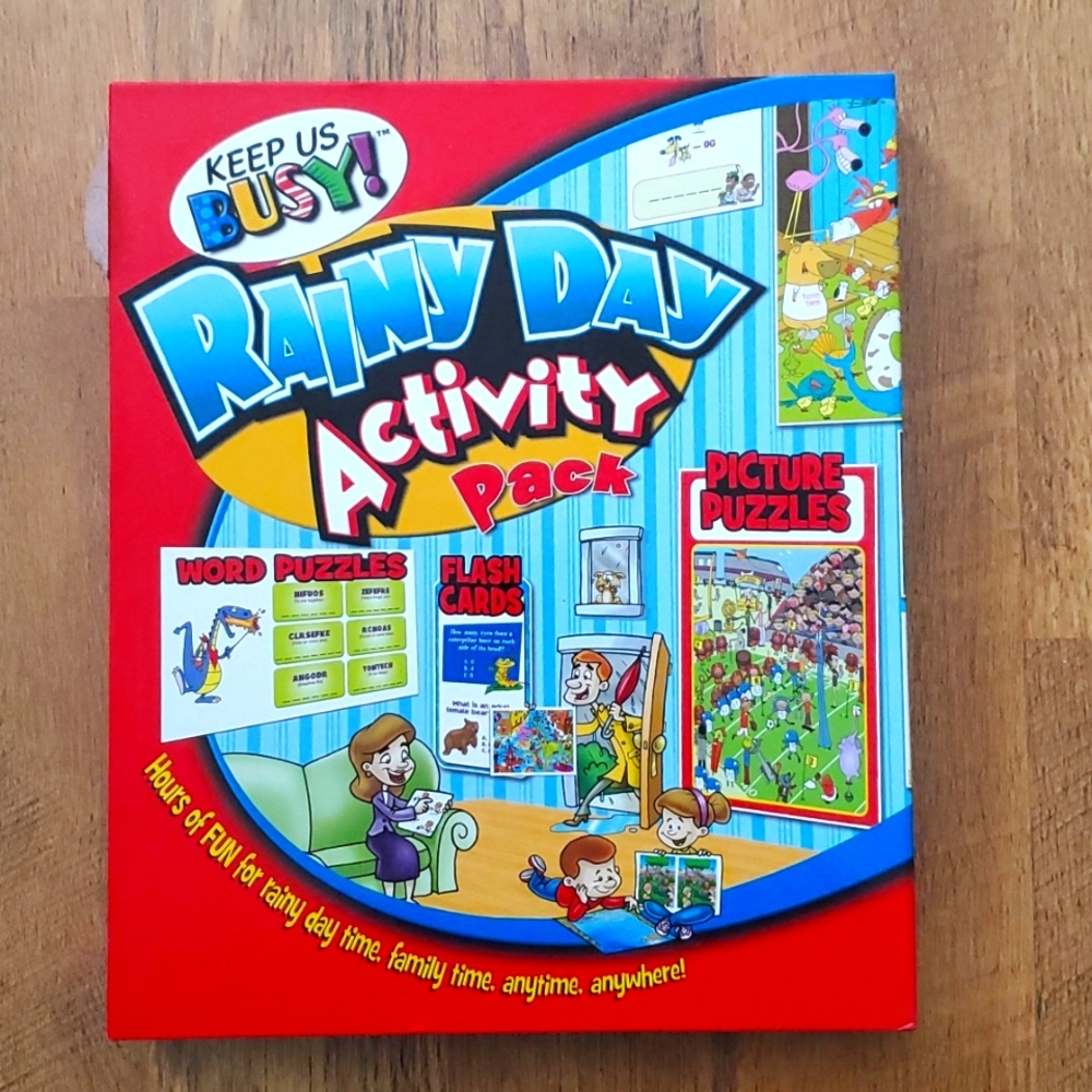 Kidsbooks Keep Us Busy Rainy Day Activity Pack‎ NEW